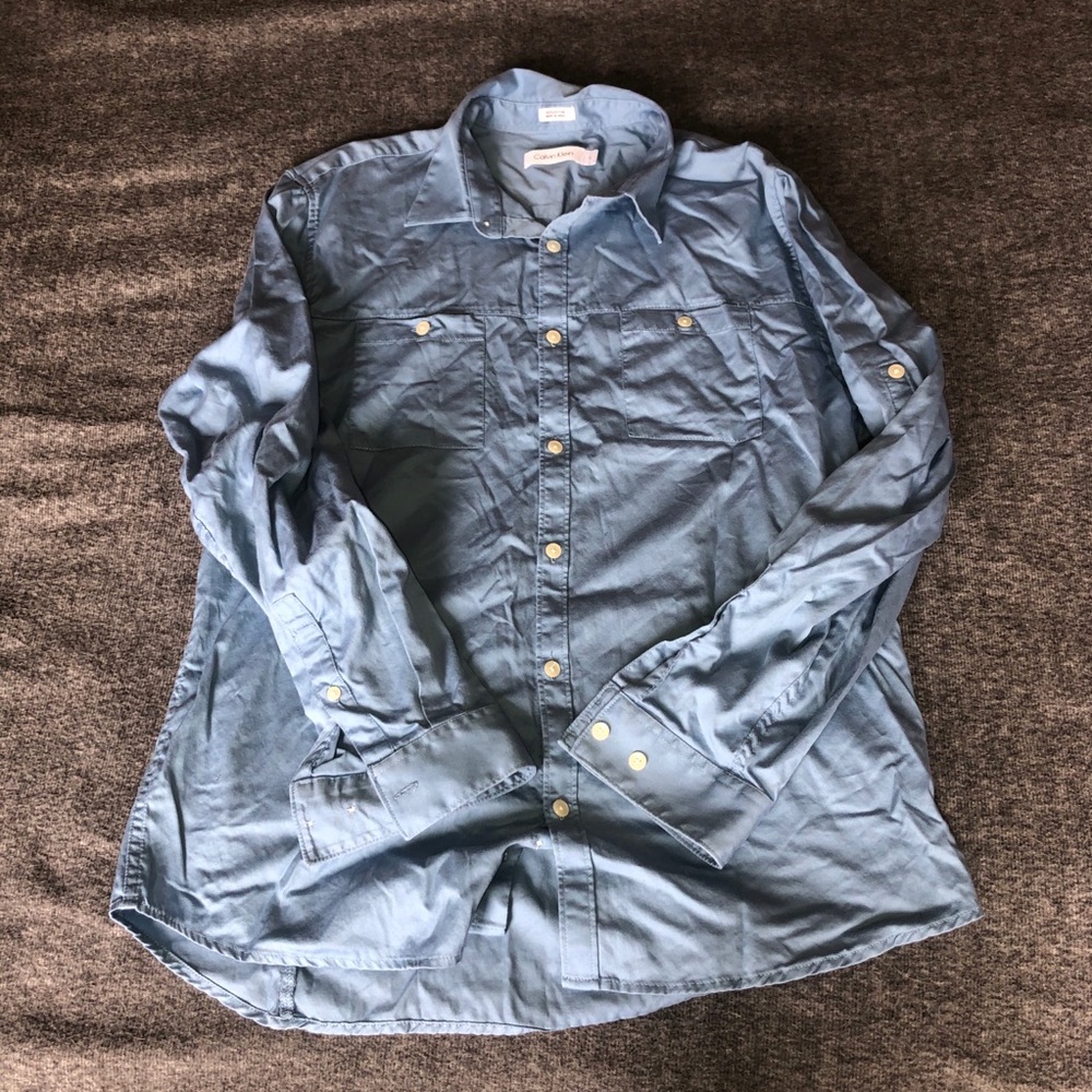 Calvin Klein button down shirt